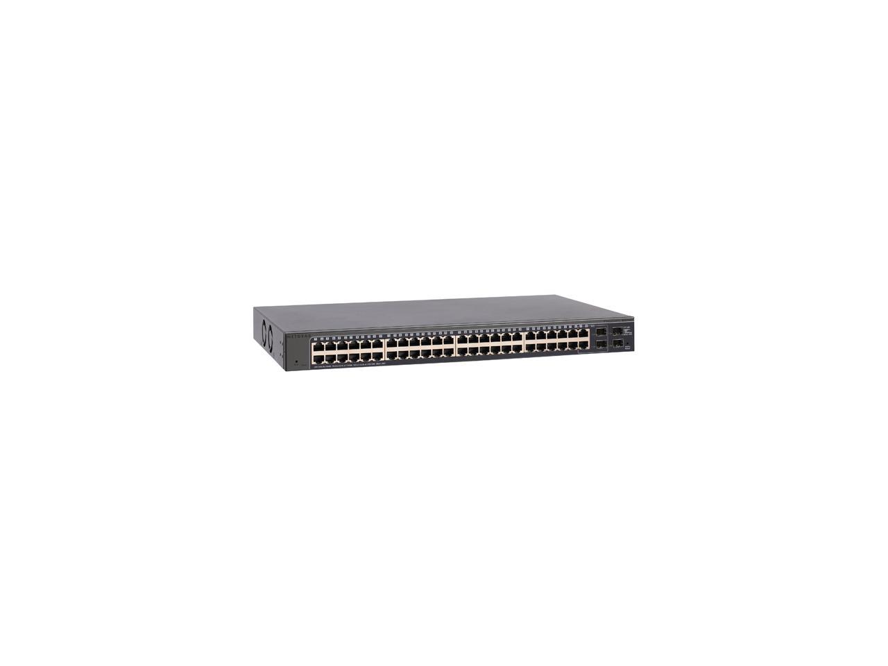 NETGEAR 48-Port Gigabit Ethernet Smart Switch (GS748T)