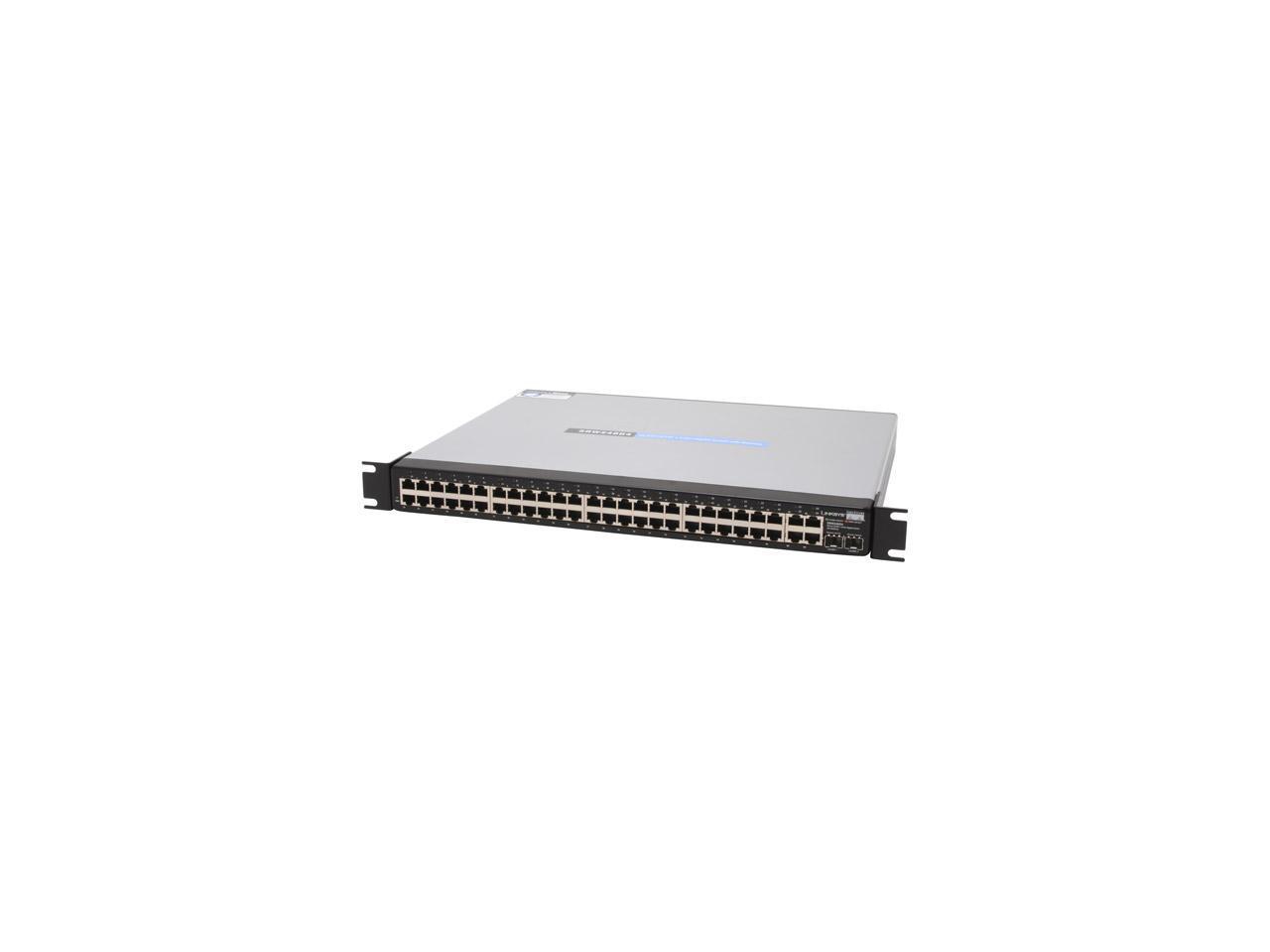 Cisco Small Business SRW248G4 48-Port + 4-Port Gigabit Switch with WebView