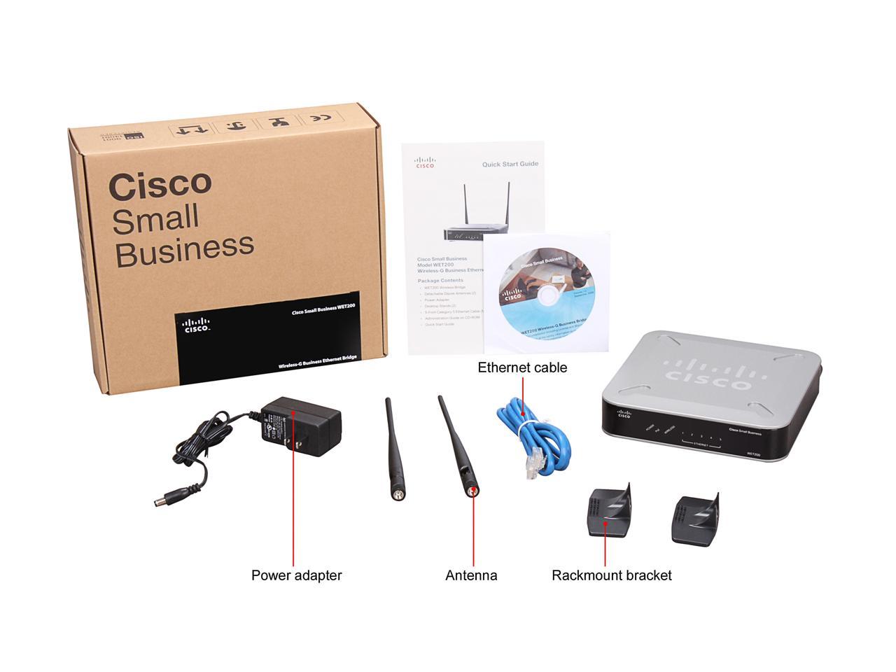 Cisco Small Business WET200 Wireless Bridge