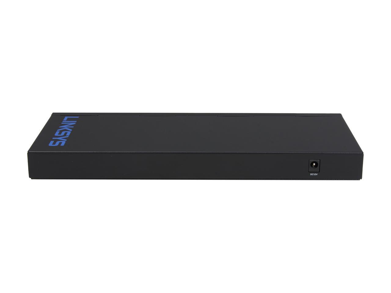 Linksys 16-Port Business Desktop Gigabit Switch (LGS116)