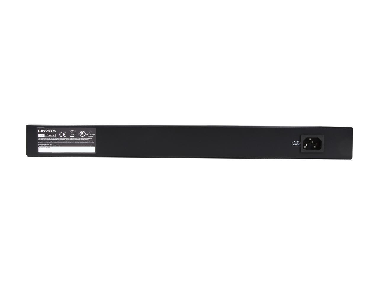 Linksys 24-Port Business Gigabit Switch (LGS124)