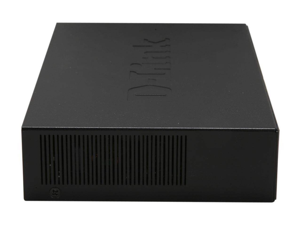 D-Link DGS-1008P Switches 4 to 10 Ports 8-port Gigabit Ethernet POE Switch