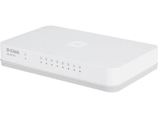 D-Link GO-SW-8G Unmanaged Gigabit Desktop Switch
