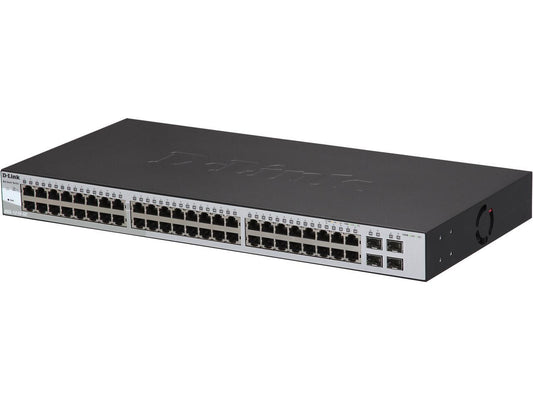 D-Link 52-Port Gigabit Web Smart Switch including 4 SFP ports