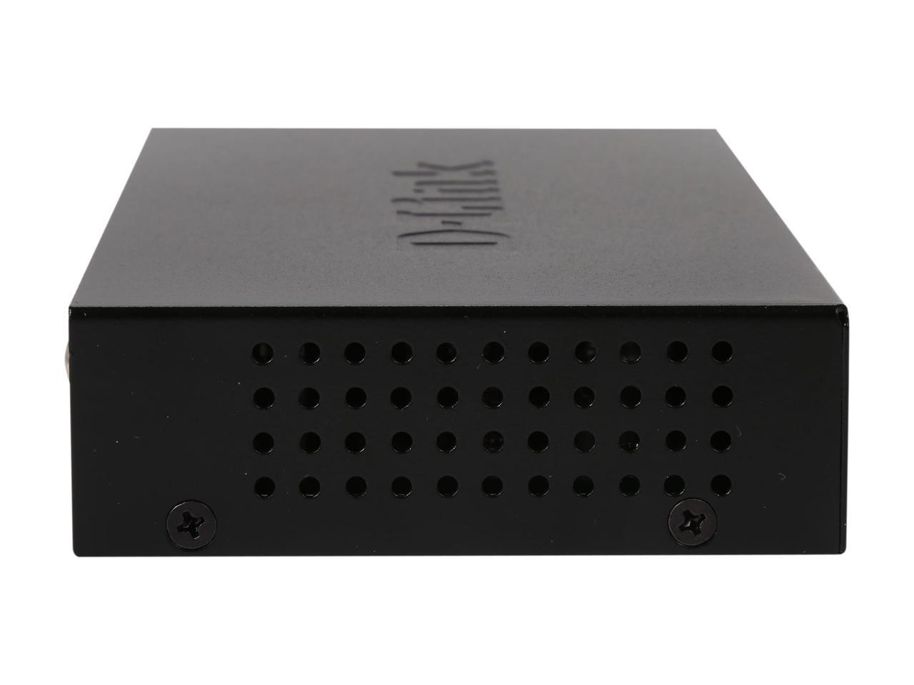 D-Link 5-Port EasySmart Gigabit Ethernet Switch - Lifetime Warranty (DGS-1100-05)