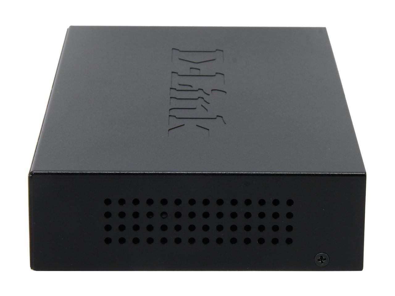 D-Link 8-Port EasySmart Gigabit PoE Ethernet Switch - Lifetime Warranty (DGS-1100-08P)