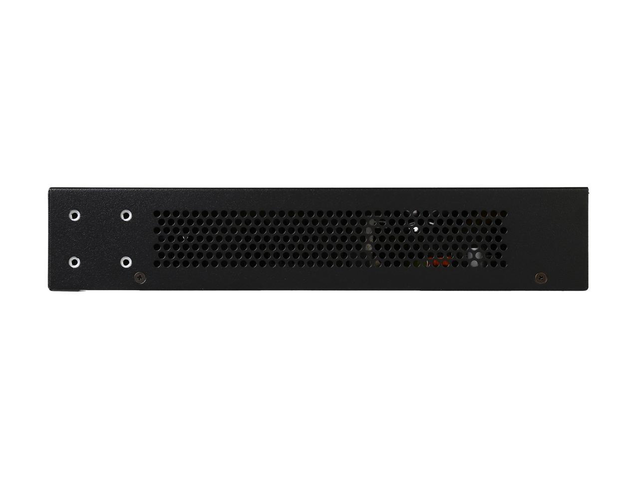 D-Link DGS-1100-24P 24-Port Gigabit EasySmart Metal Rackmount Switch with 12 PoE+ Ports