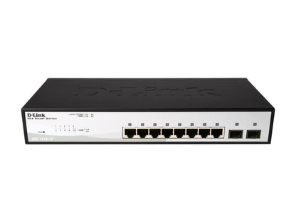D-Link DGS-1210-10 10-port Gigabit Web Smart Switch Including 2 Gigabit SFP Ports