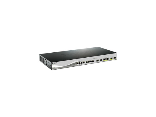 DXS-1210-12TC - 12-Port Web Smart 10-Gigabit Ethernet Switch