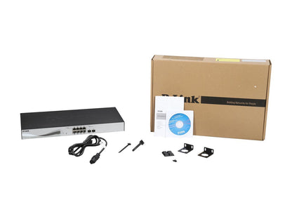 D-Link 10-Port 10-Gigabit Ethernet Smart Managed Switch