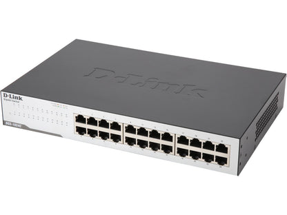 D-Link DGS-1024C 24-Port 10/100/1000 Mbps Gigabit Unmanaged Desktop Switch