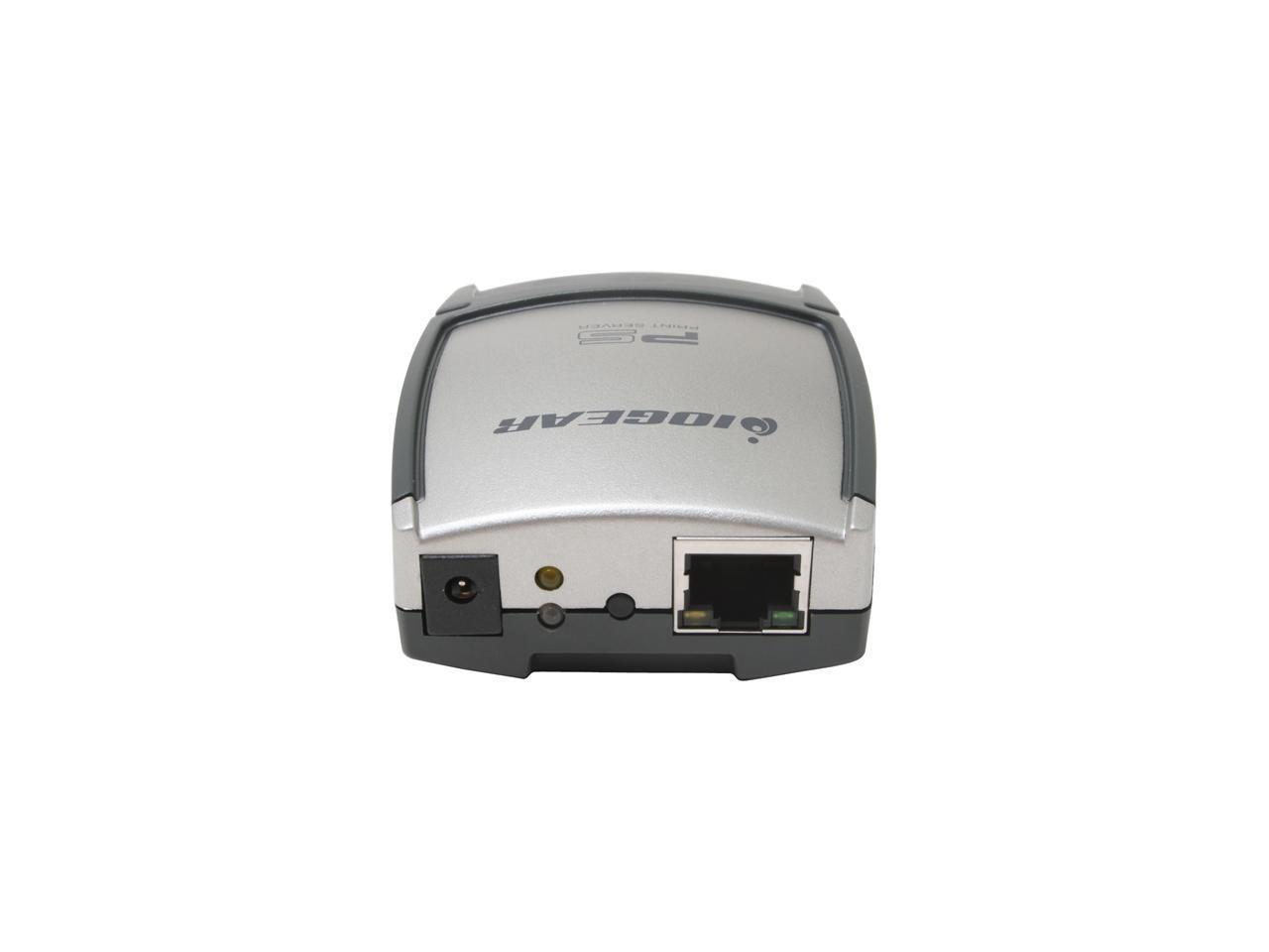 IOGEAR GPSU21 1-Port Print Server RJ45 USB 2.0