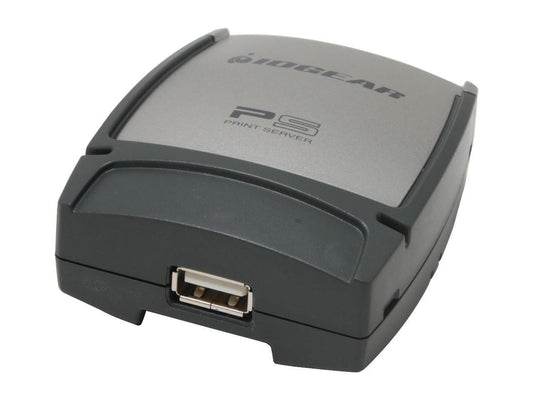 IOGEAR GPSU21 1-Port Print Server RJ45 USB 2.0
