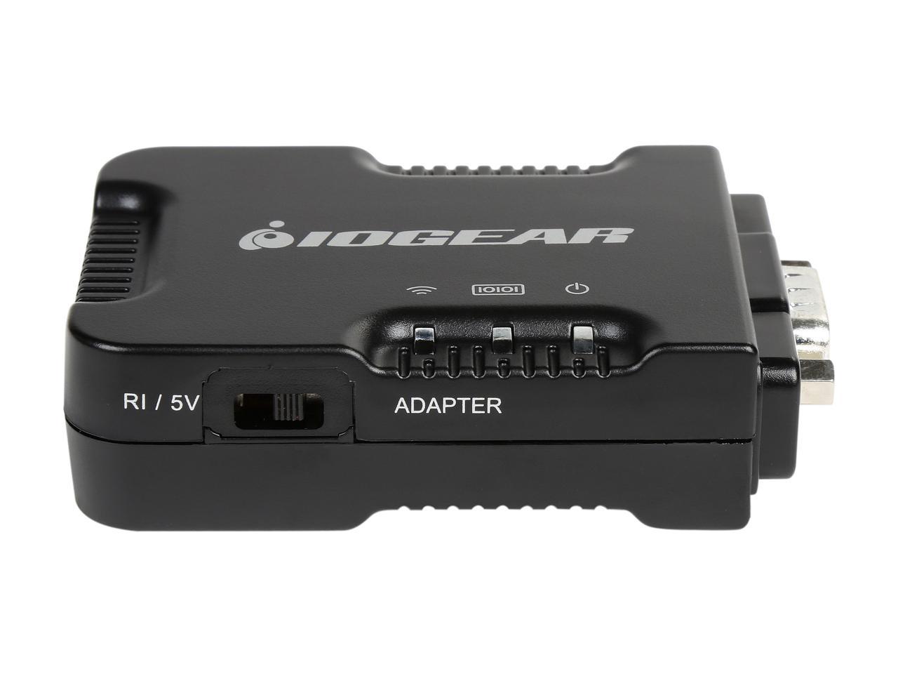 IOGEAR GBC232A RS-232 DCE/DTE Bluetooth Serial Adapter