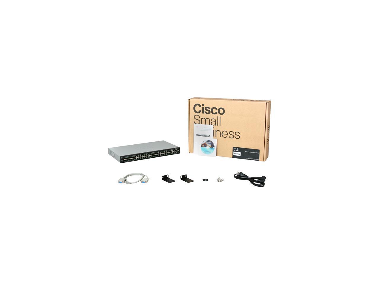 Cisco SG300-52 (SRW2048-K9-NA) 52-port Gigabit Managed Switch