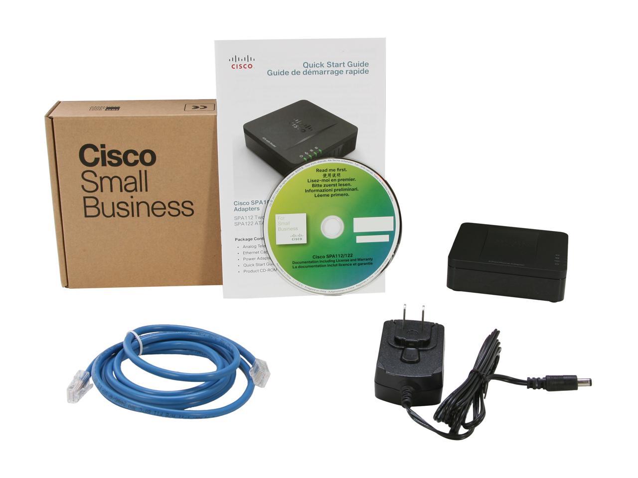 Cisco Small Business SPA112 2-Port Phone Adapter