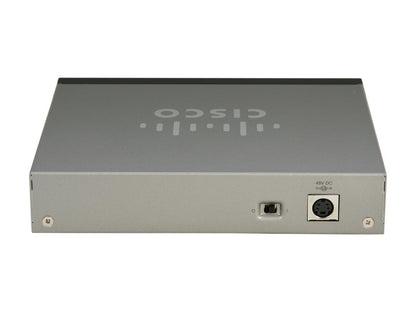 Cisco Small Business 100 Series SF100D-08P-NA Unmanaged 8-Port PoE Desktop Switch