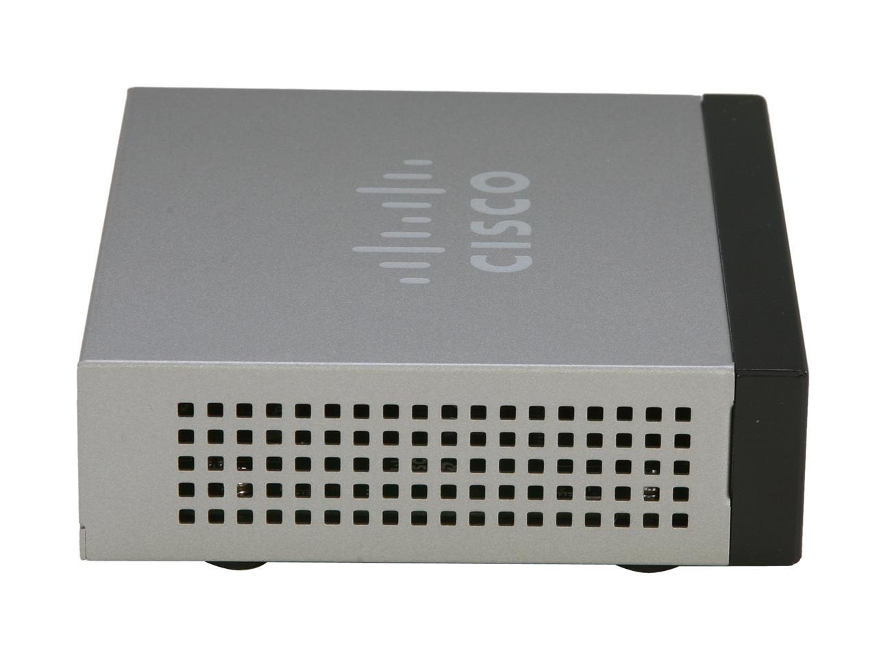 Cisco Small Business 100 Series SG100D-05-NA Unmanaged 5-Port Desktop Gigabit Switch