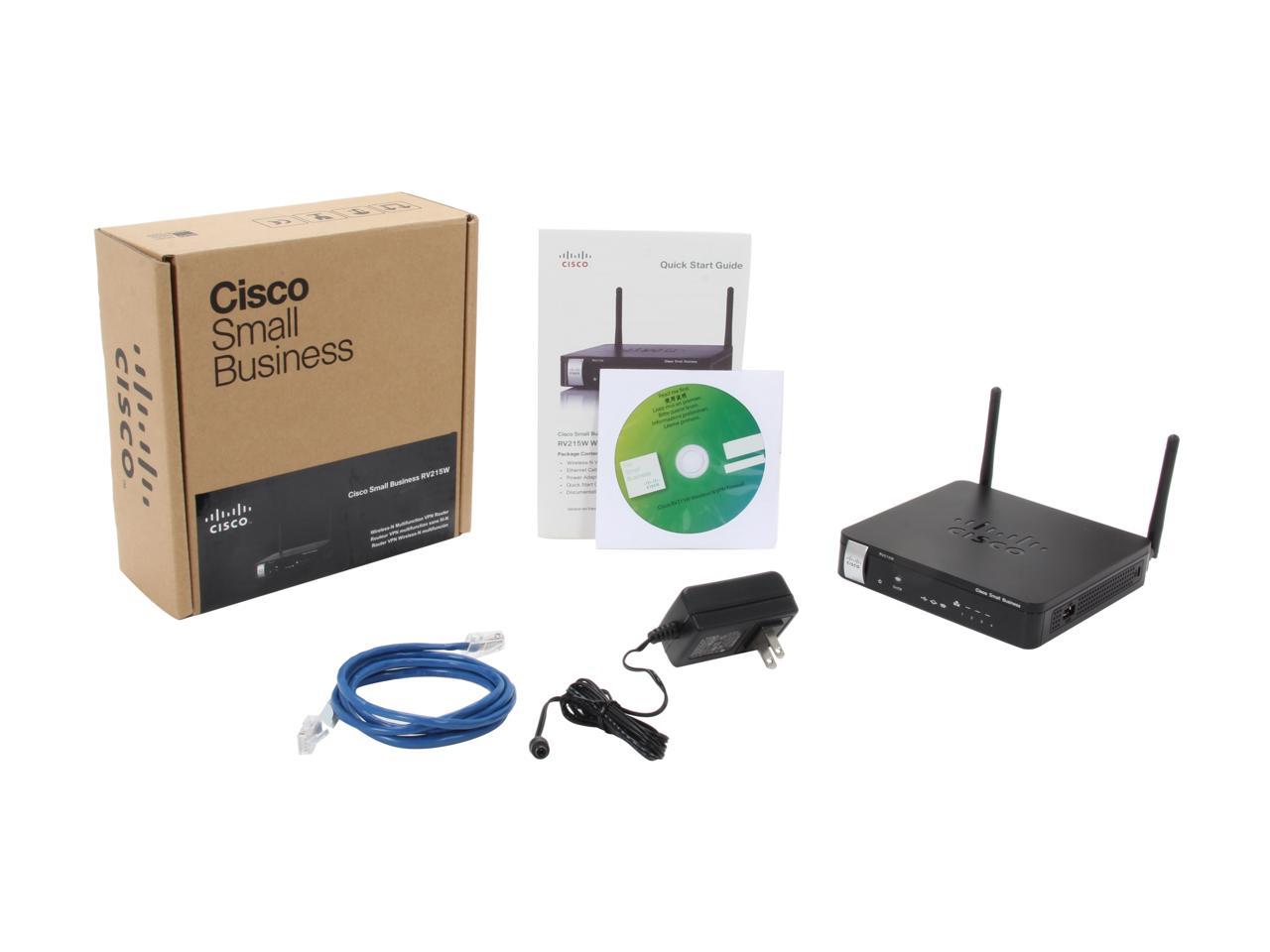 Cisco Small Business RV215W-A-K9-NA Wireless-N VPN Router IEEE 802.3/3u, IEEE 802.11b/g/n