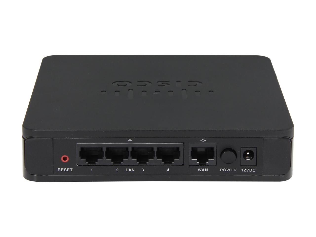 Cisco Small Business RV130-K9-NA VPN Router 1 x 10/100/1000Mbps WAN Ports 4 x 10/100/1000Mbps LAN Ports
