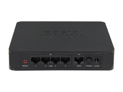 Cisco Small Business RV130-K9-NA VPN Router 1 x 10/100/1000Mbps WAN Ports 4 x 10/100/1000Mbps LAN Ports