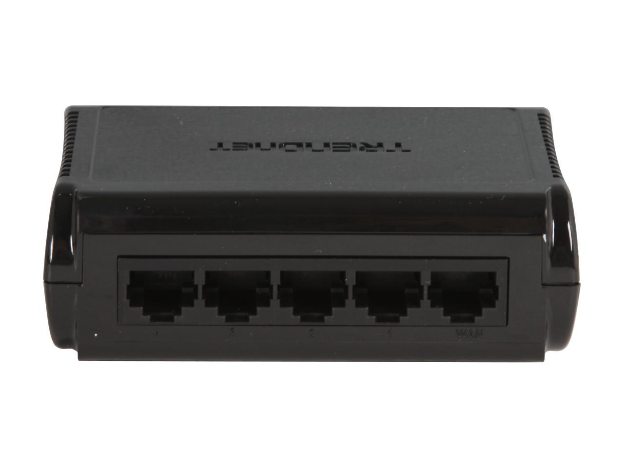 TRENDnet TW100-S4W1CA DSL/Cable Broadband Router 1 x 10/100Mbps WAN Ports 4 x 10/100Mbps LAN Ports