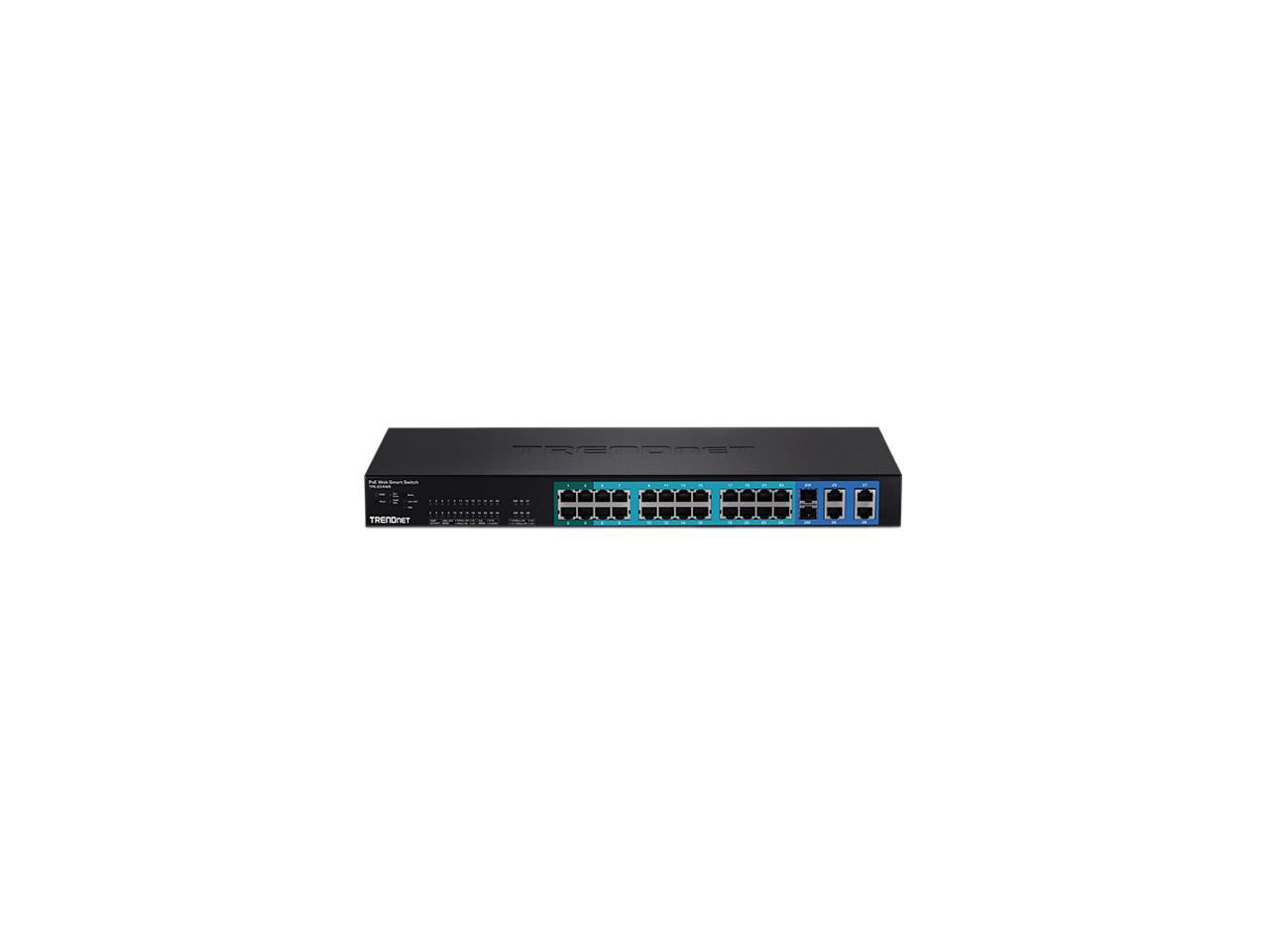 TRENDnet TPE-224WS 28-Port 10/100 Mbps Web Smart PoE+ Switch