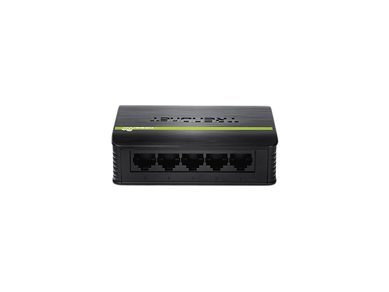 TRENDnet TE100-S5 (Version v3.0R) Unmanaged 5-Port Fast Ethernet GREENnet Switch