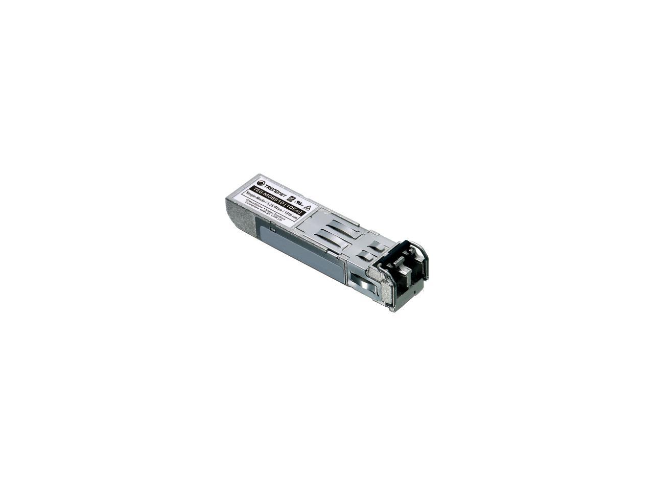 TRENDnet TEG-MGBS10 Single Mode Fiber Mini-GBIC Modules Duplex LC connector