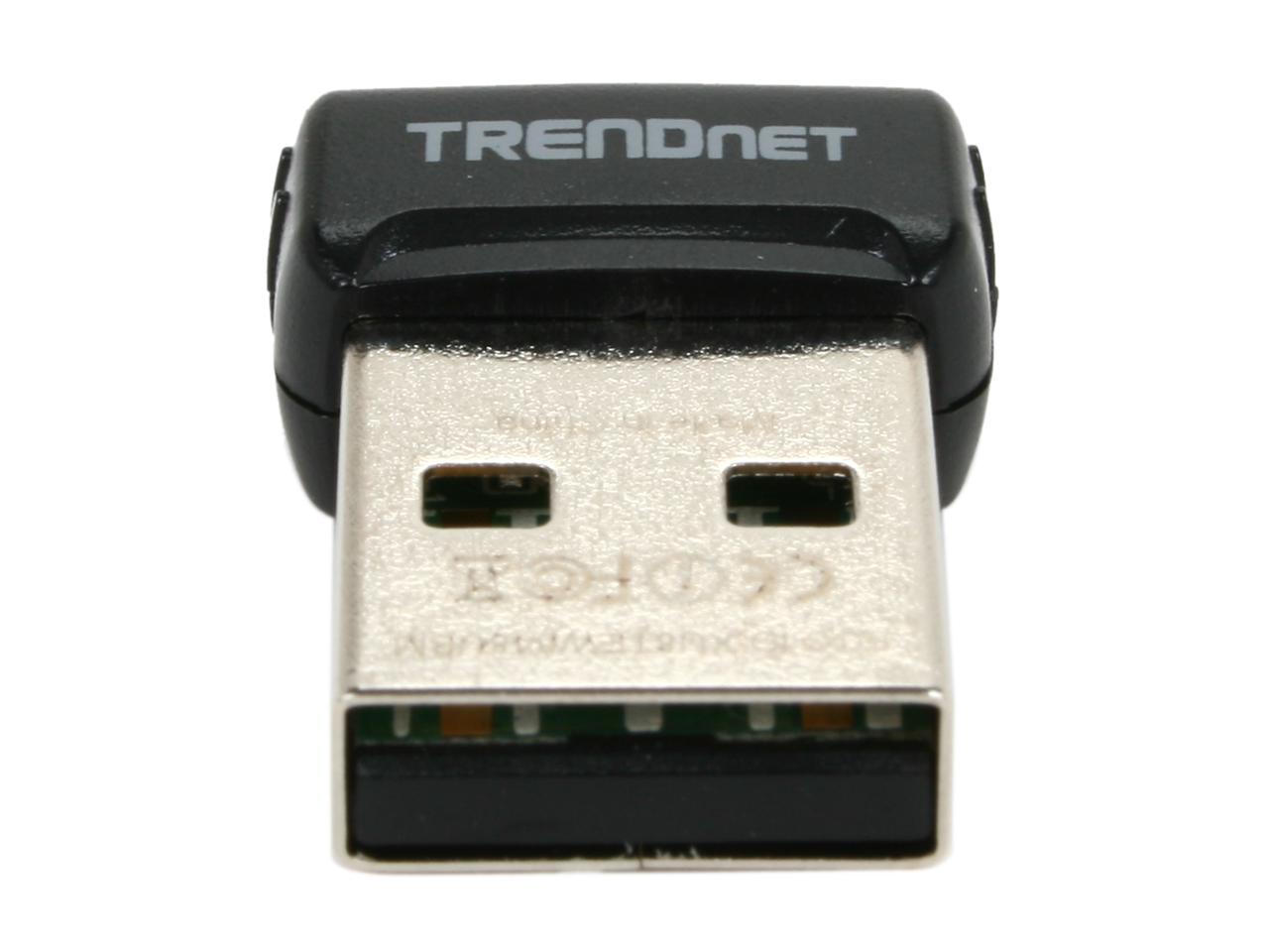 TRENDnet TEW-648UBM N150 Micro Wireless Adapter IEEE 802.11b/g, IEEE 802.11n Draft 2.0 USB 2.0 Up to 150Mbps Wireless Data Rates
