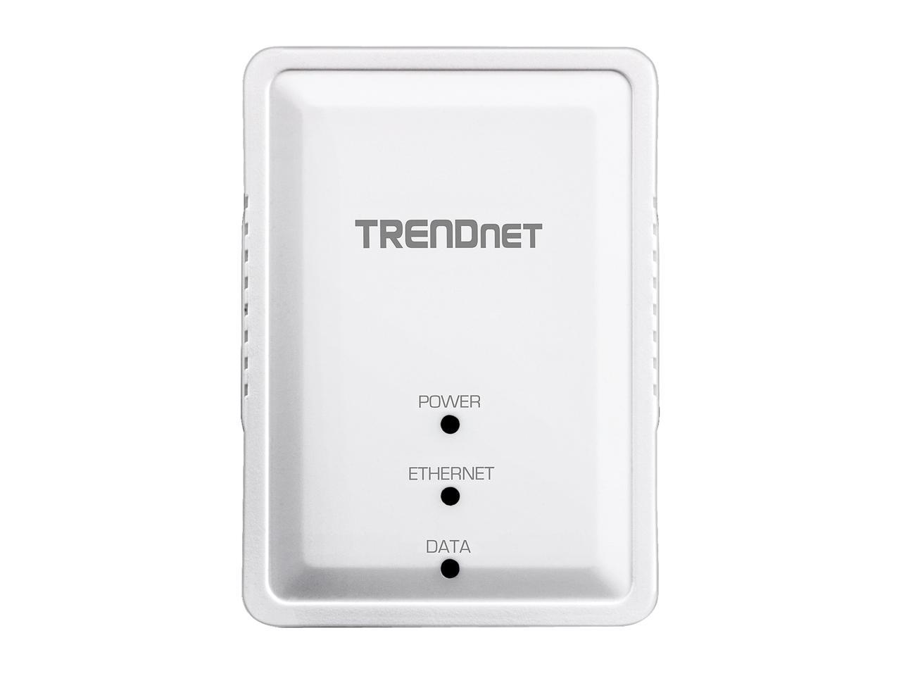 TRENDnet TPL-406E2K 500Mbps Compact Powerline AV Adapter Kit