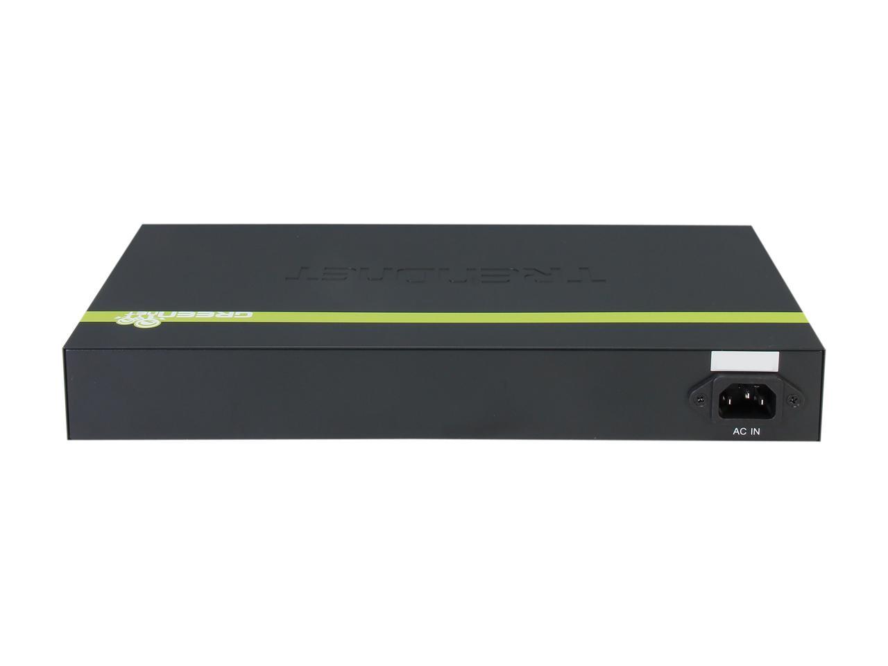 TRENDnet TPE-1020WS 10-Port Gigabit Web Smart PoE+ Switch. Limited Life Time Warranty