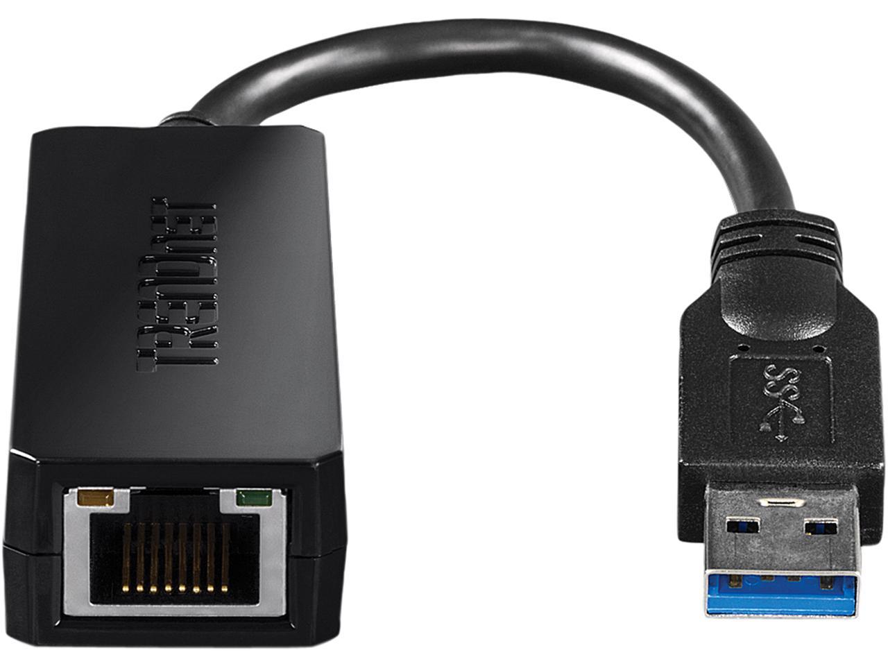 TRENDnet USB 3.0 to Gigabit Ethernet Adapter, TU3-ETG