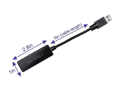 TRENDnet USB 3.0 to Gigabit Ethernet Adapter, TU3-ETG