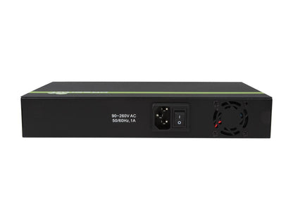 TRENDnet TPE-T80H Switches 4 to 10 Ports 8-Port PoE+ Switch. Limited Life Time Warranty