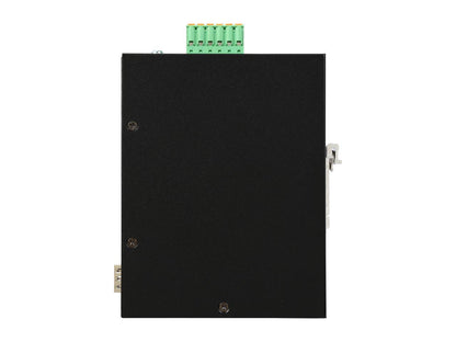 TRENDnet 5-Port Hardened Industrial Gigabit PoE+ DIN-Rail Switch Limited Lifetime Warranty