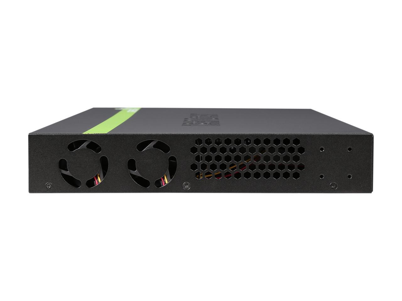 TRENDnet TPE-TG240g 24-Port Gigabit PoE+ Switch. Limited Life Time Warranty