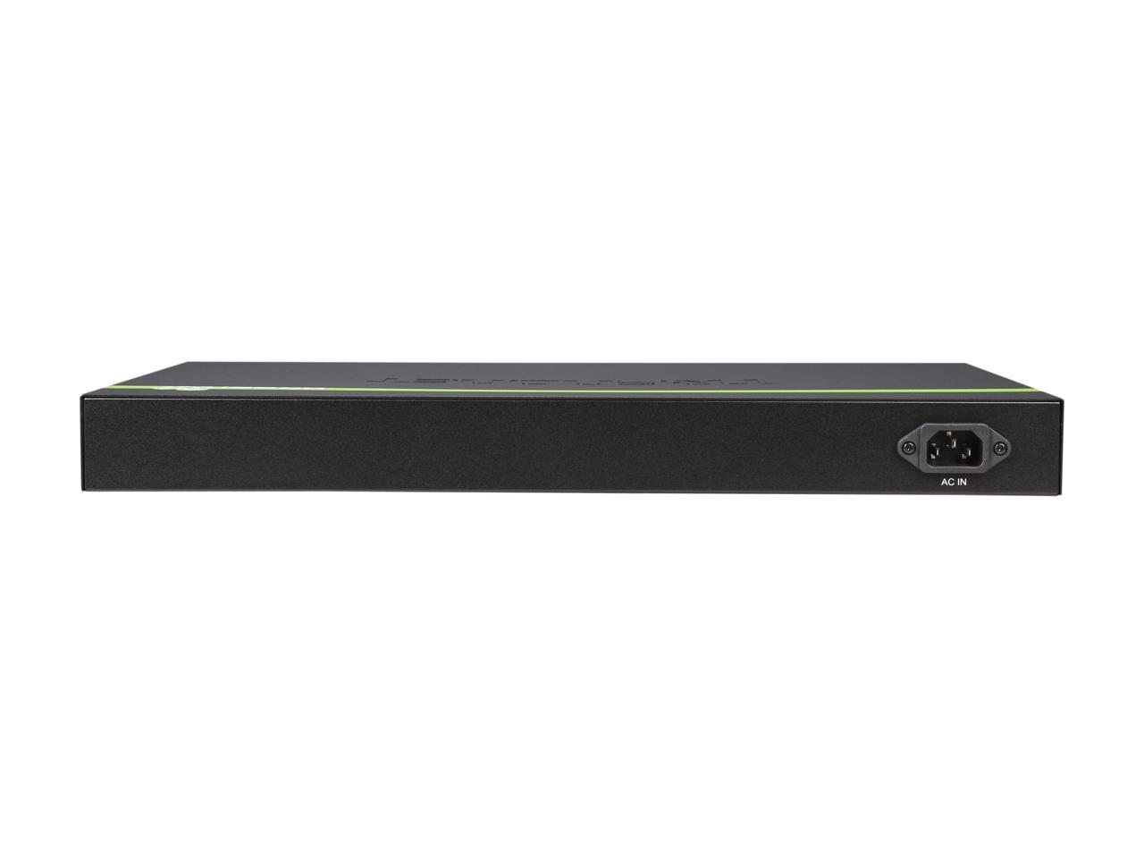 TRENDnet TPE-TG240g 24-Port Gigabit PoE+ Switch. Limited Life Time Warranty