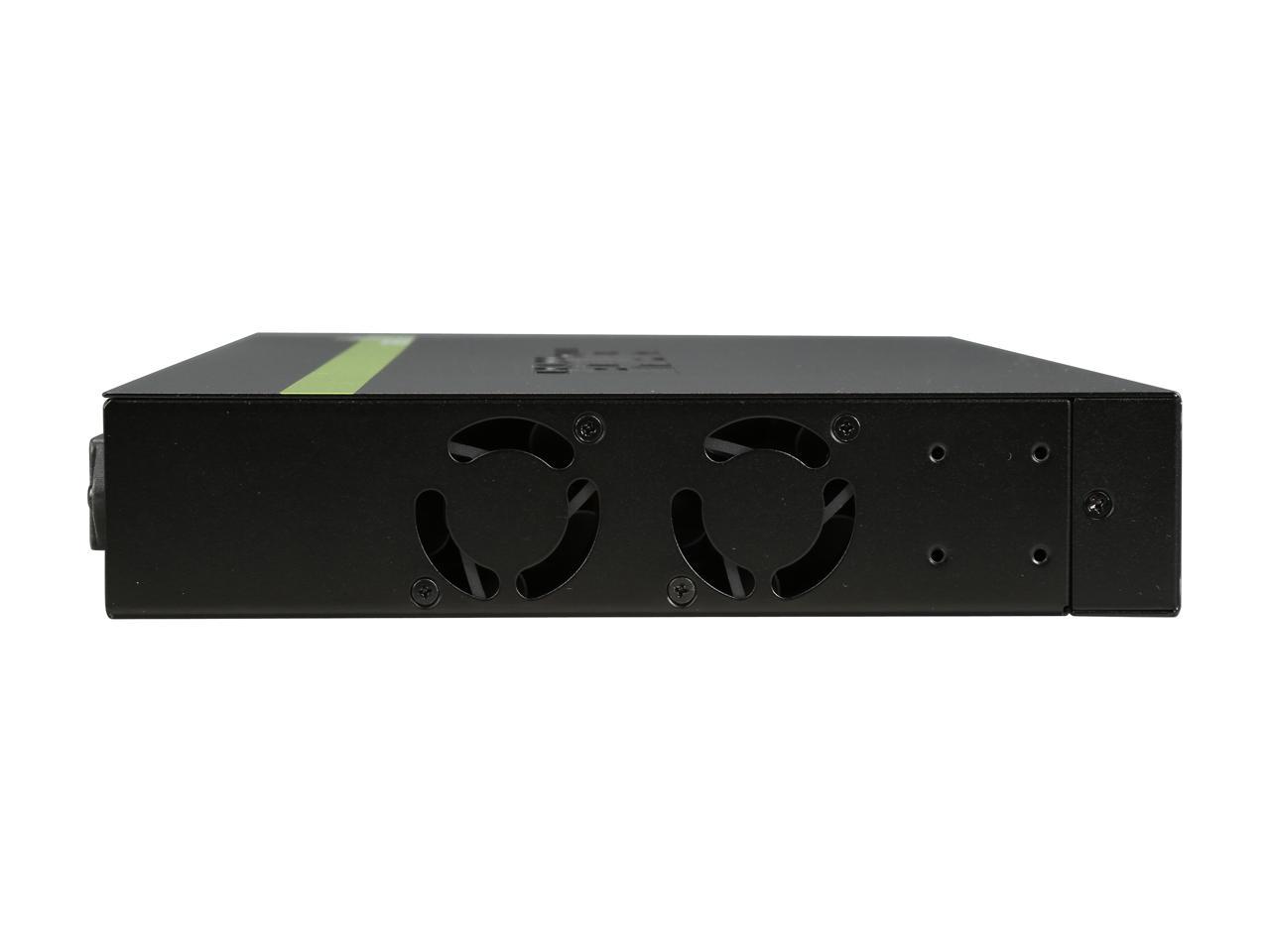 TRENDnet TPE-TG160g 16-port gigabit PoE+ Switch. Limited Life Time Warranty