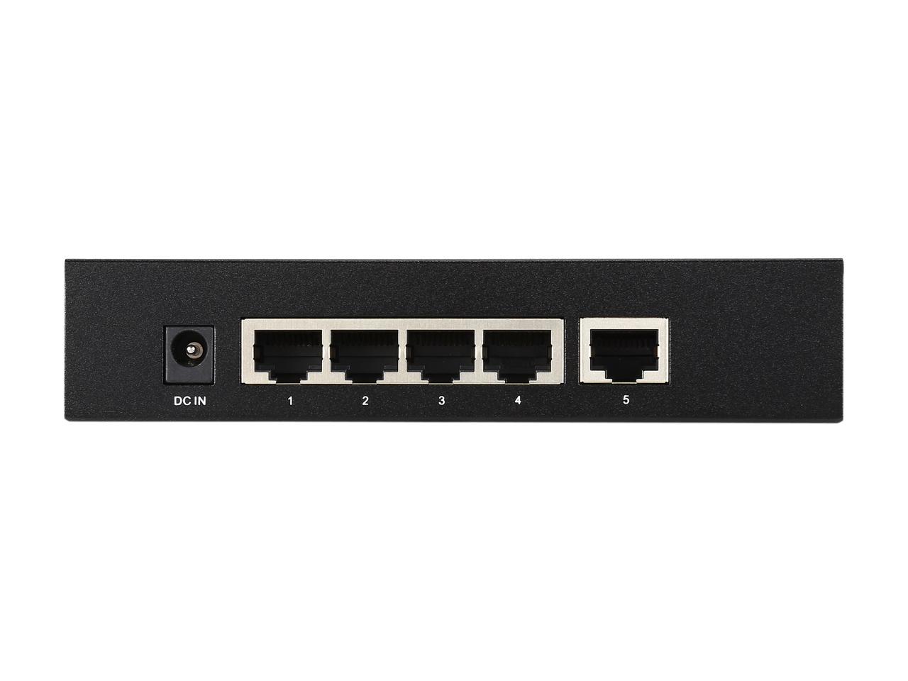TRENDnet TPE-S50 5-port 10/100 Mbps PoE Switch. Limited Life Time Warranty