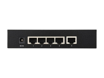 TRENDnet TPE-S50 5-port 10/100 Mbps PoE Switch. Limited Life Time Warranty
