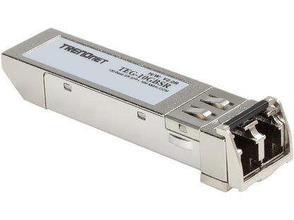 TRENDnet TEG-10GBSR 10Gbase-SR SFP+ Multi Mode LC Module 550 m (1,804 feet) with DDM