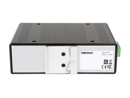 TRENDnet TI-PG1284i 12-Port Industrial Gigabit L2 Managed PoE+ DIN-Rail Switch