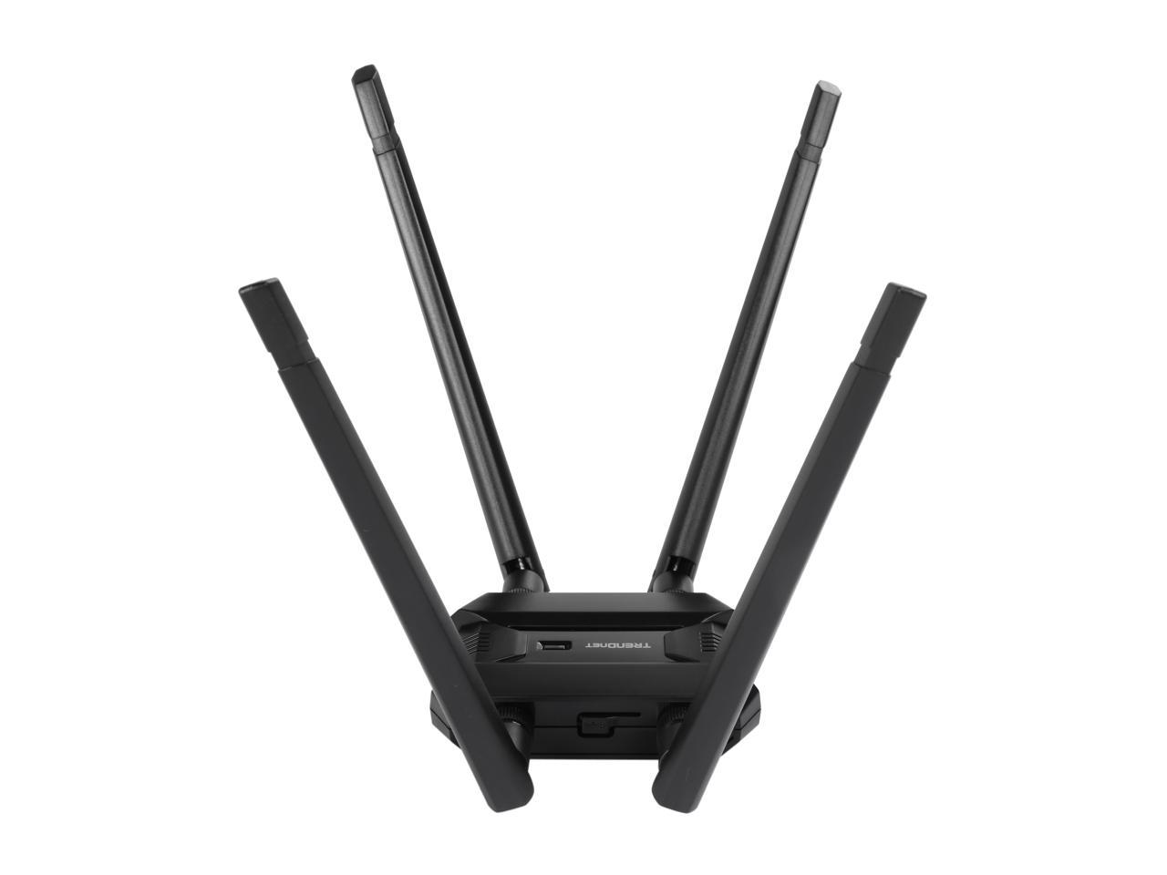 TRENDnet TEW-809UB AC1900 High Power Dual Band Wireless USB Adapter