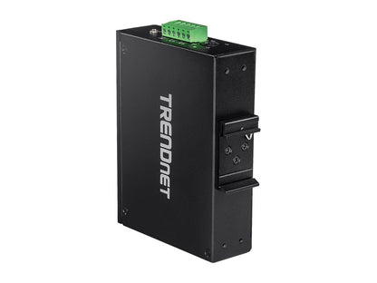 TRENDnet TI-PG62 6-Port Hardened Industrial Gigabit PoE+ DIN-Rail Switch Limited Lifetime Warranty