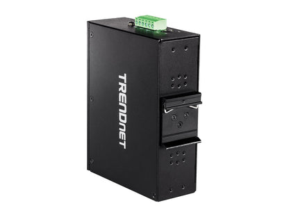 TRENDnet TI-G102 10-Port Hardened Industrial Gigabit DIN-Rail Switch Limited Lifetime Warranty