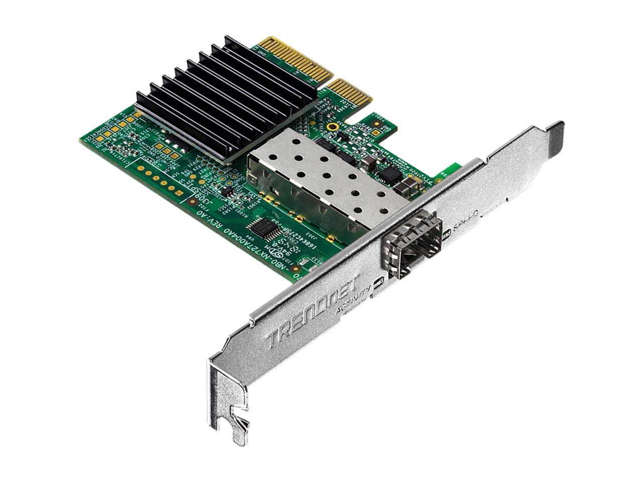 TRENDnet 10 Gigabit PCIe SFP+ Network Adapter
