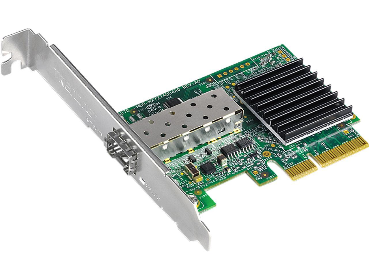 TRENDnet 10 Gigabit PCIe SFP+ Network Adapter