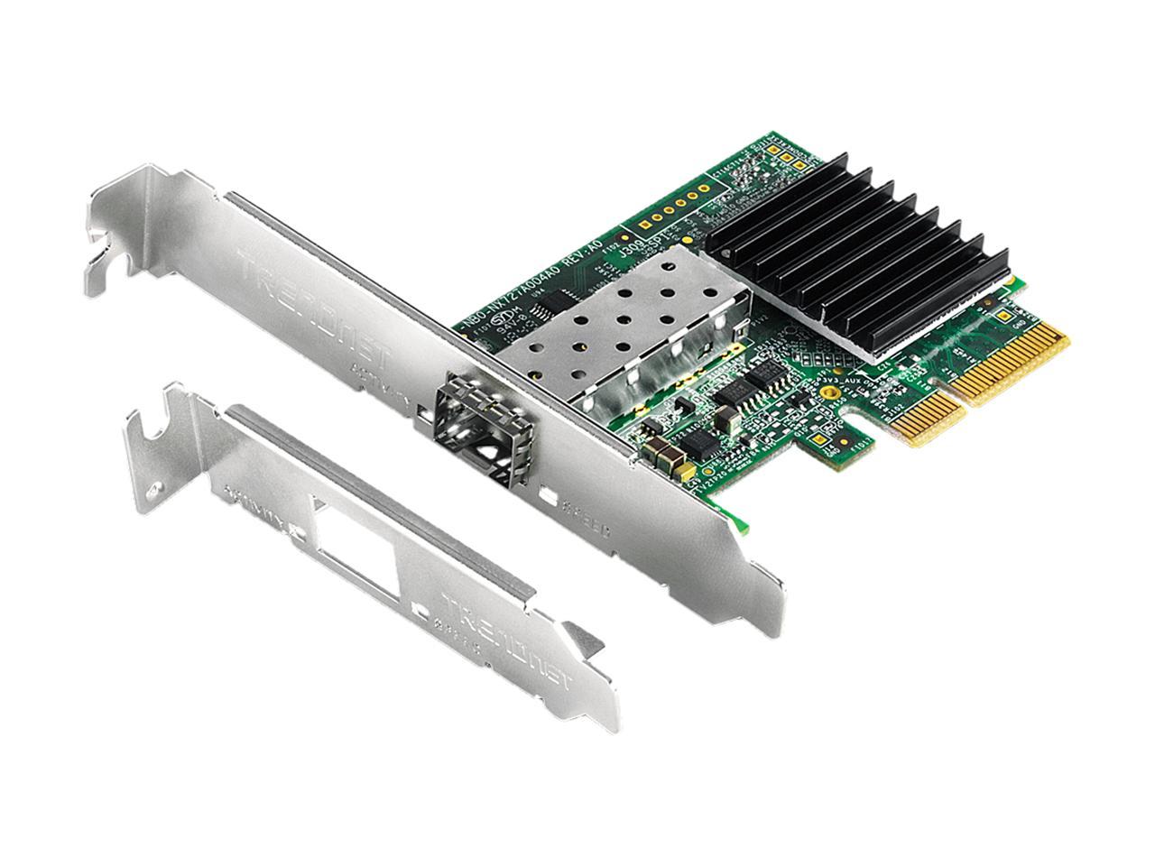 TRENDnet 10 Gigabit PCIe SFP+ Network Adapter