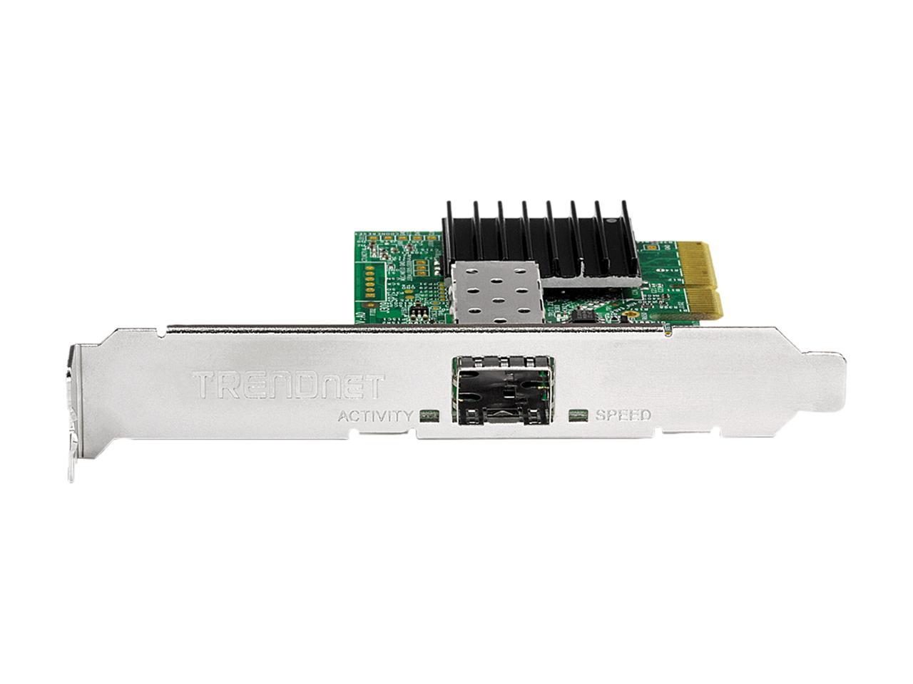 TRENDnet 10 Gigabit PCIe SFP+ Network Adapter